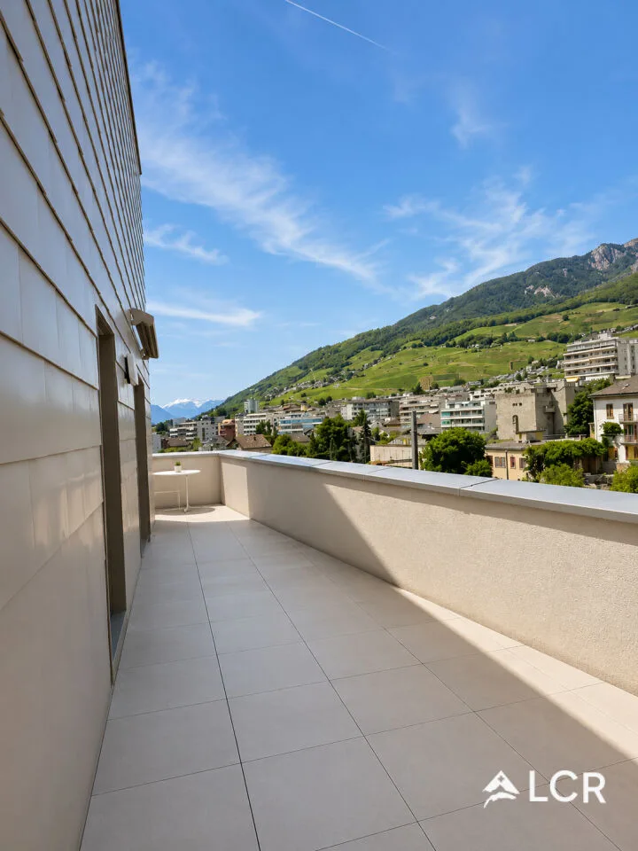 Magnifique Attique en Duplex de 4.5P / 3 CHB / 3 SDB / 1 grande terrasse / vue magnifique