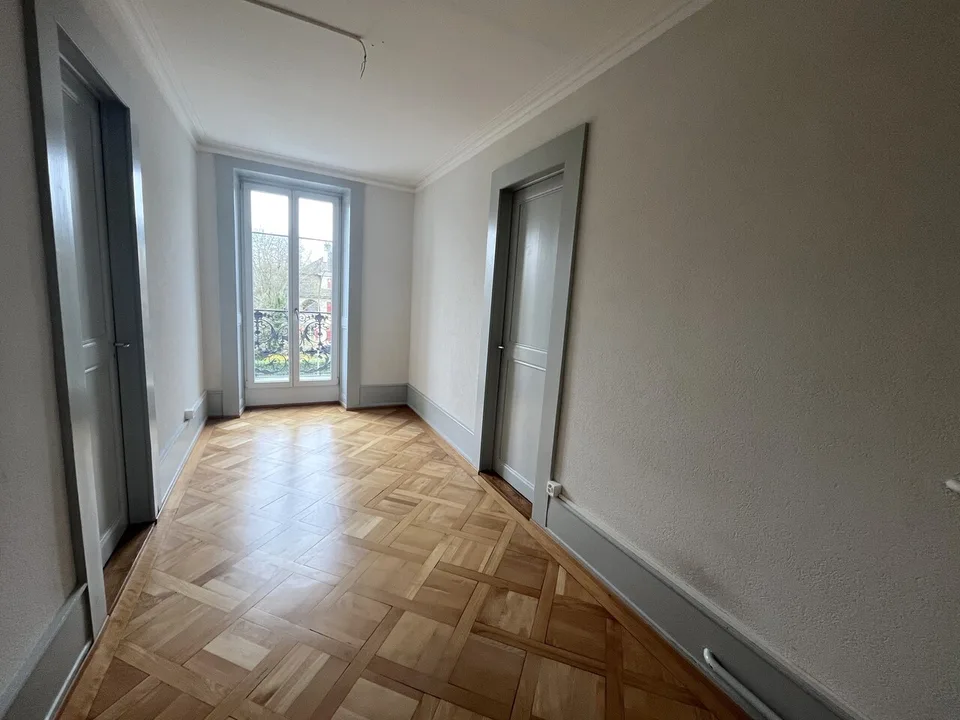 Grand 4 pièces avec balcon et jardin à Yverdon-les-Bains