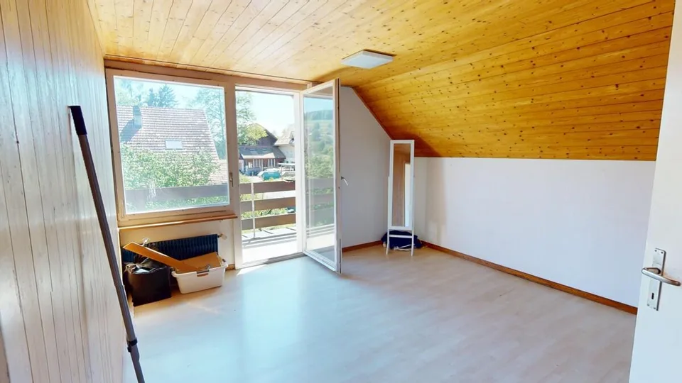 Casa unifamiliare con bella vista sulla natura