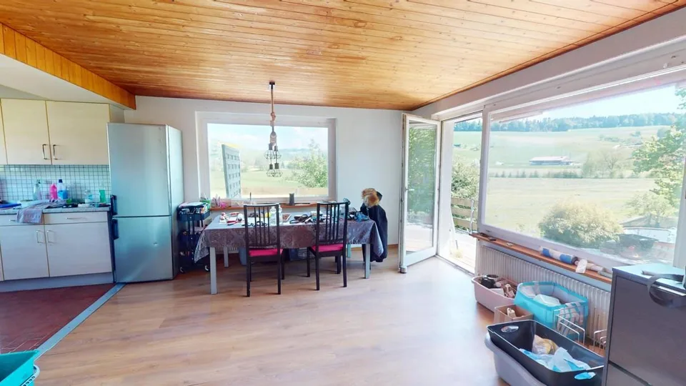 Casa unifamiliare con bella vista sulla natura