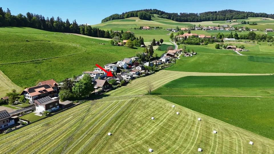 Casa unifamiliare con bella vista sulla natura