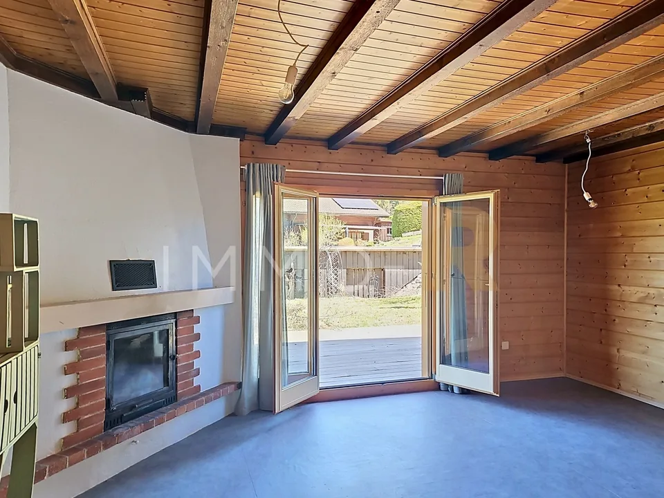 Chalet con vista magnifica