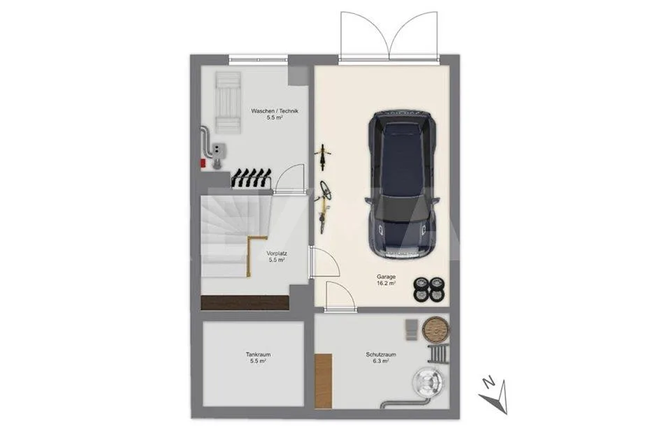 Sunny residential location meets great potential