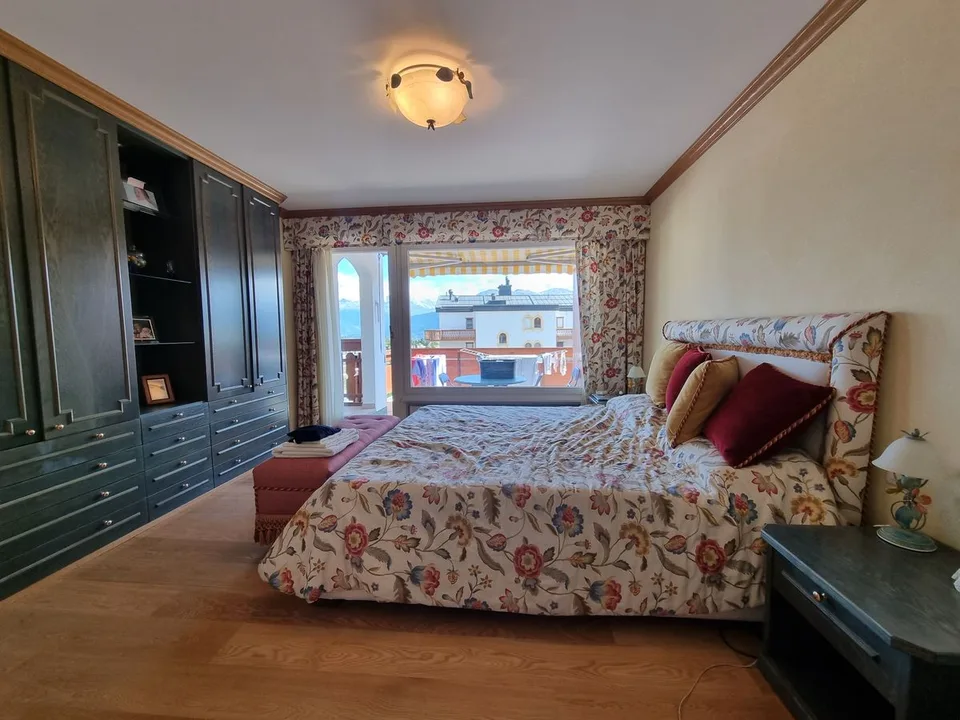 Magnificent apartment in the center of Crans with stunning views