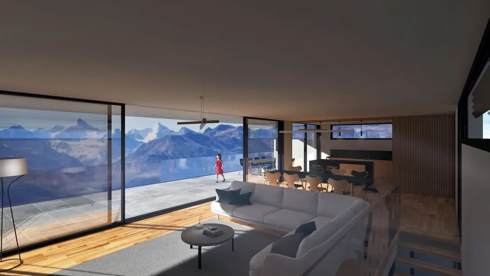 Promotion neuve d'une Villa haut standing de 5.5 pièces à Chermignon d'en haut