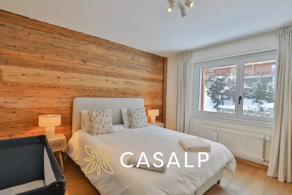 Magnificent 4.5-room apartment in the center of Crans