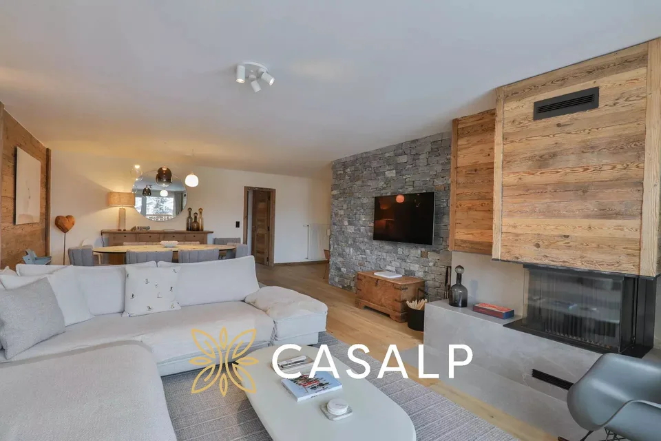 Magnificent 4.5-room apartment in the center of Crans