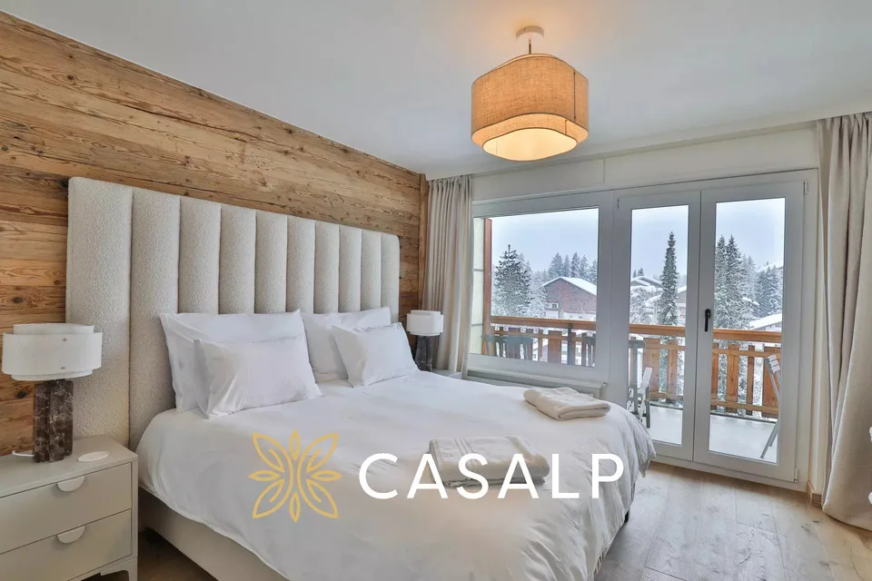 Magnificent 4.5-room apartment in the center of Crans