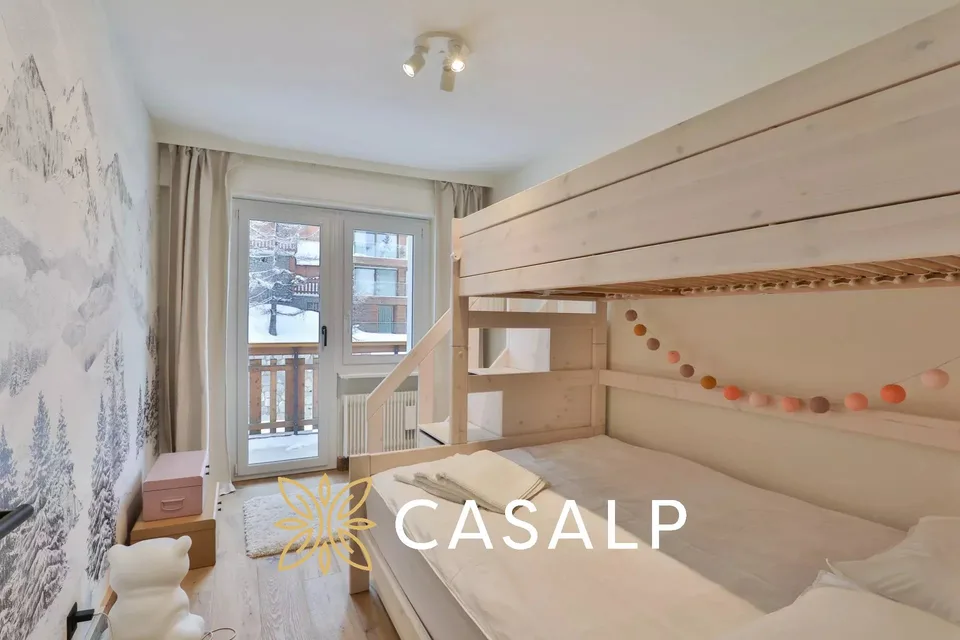 Magnificent 4.5-room apartment in the center of Crans