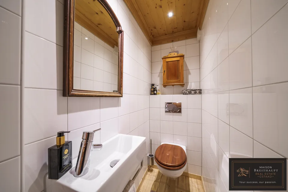 Appartement chaleureux de 3½ pièces avec jardin et vue imprenable sur les montagnes