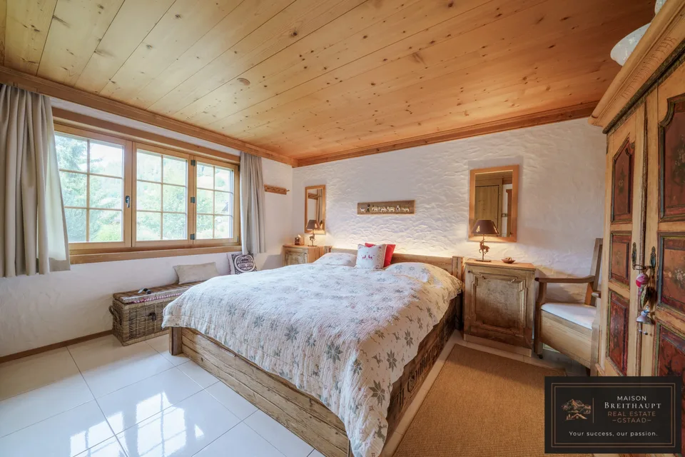 Appartement chaleureux de 3½ pièces avec jardin et vue imprenable sur les montagnes