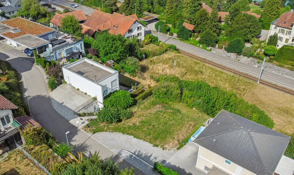 Ein Baugrundstück 498m2 mit Weitsicht in Birrwil über dem Hallwilersee