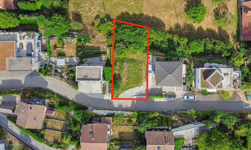 Ein Baugrundstück 498m2 mit Weitsicht in Birrwil über dem Hallwilersee