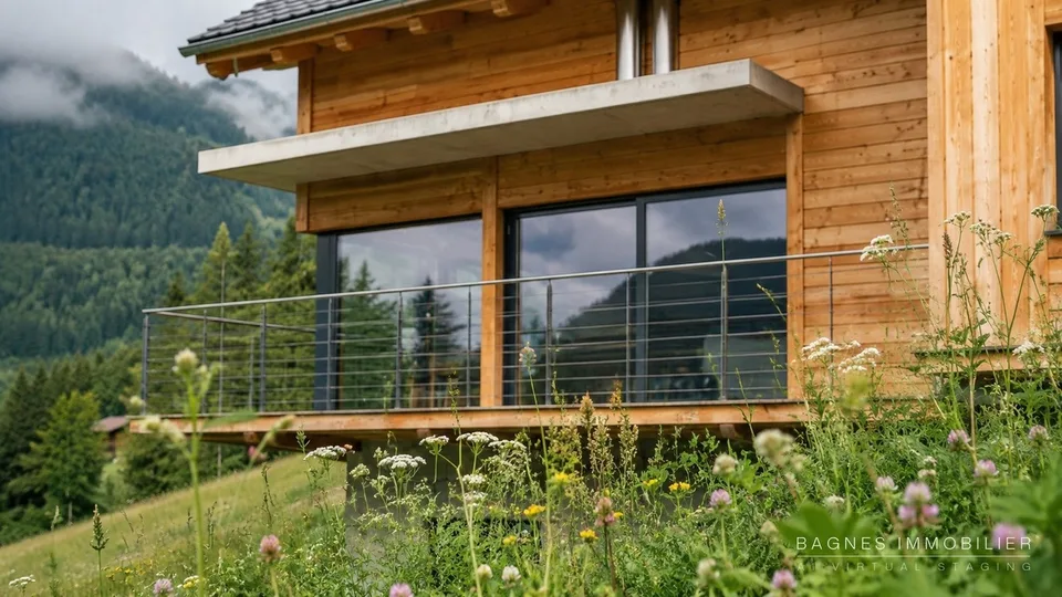 Terrain à bâtir de 746 m² à Vollèges - Vue imprenable sur l'Entremont