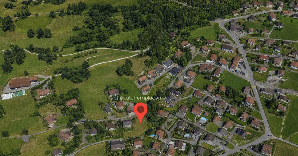 Terrain à bâtir de 746 m² à Vollèges - Vue imprenable sur l'Entremont