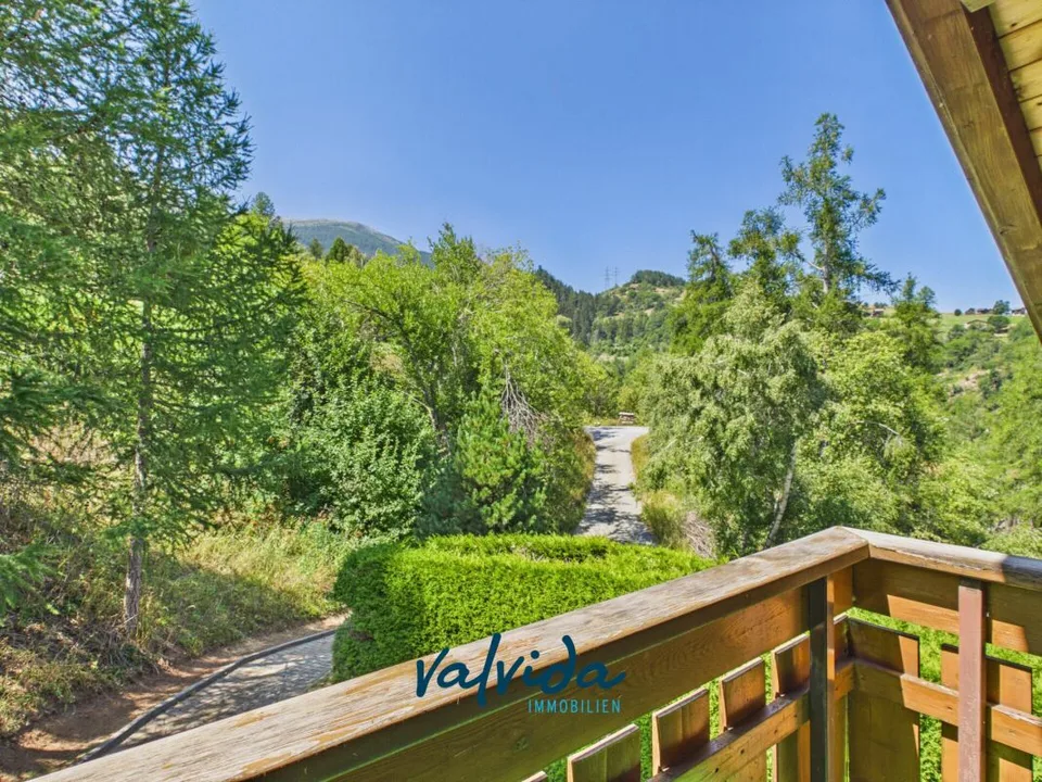 Charmantes, alleinstehendes Chalet mit viel Umschwung in Unterbäch