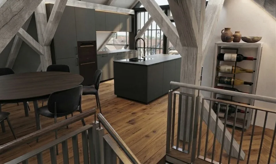 Neubau-Unikat: Modernes 4.5-Zimmer- Einfamilienhaus mit historischem Charme