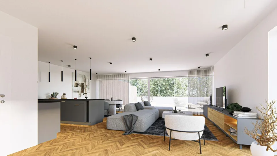 Bald bezugsbereit -exklusive 3.5-Zimmer Attika-Wohnung mit 158m2 Terrasse