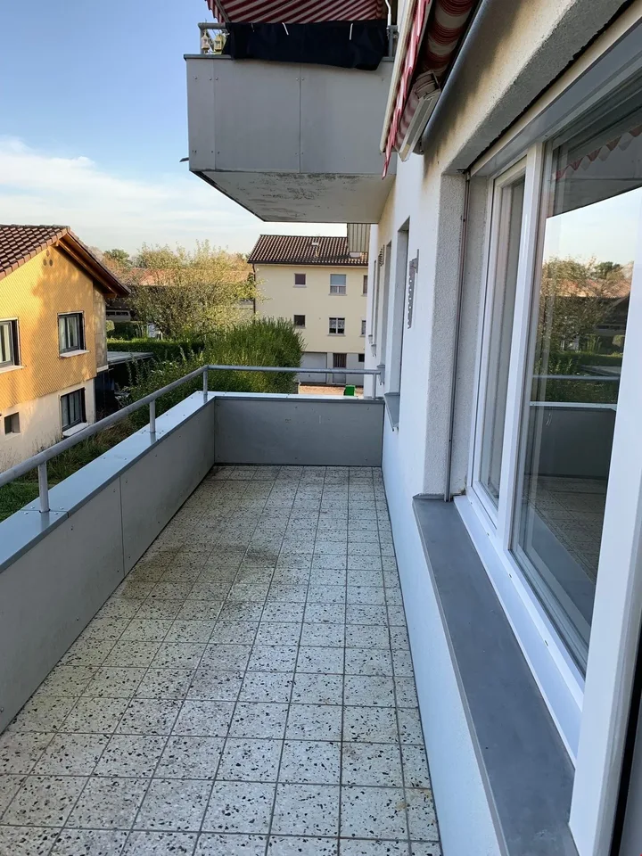 4-room apartment with balcony in Schwadernau
