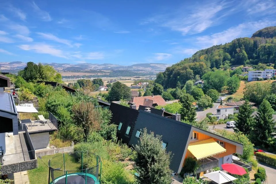5.5-Zimmer-Einfamilienhaus mit traumhafter Aussicht und grosszügiger Terrasse in Kehrsatz