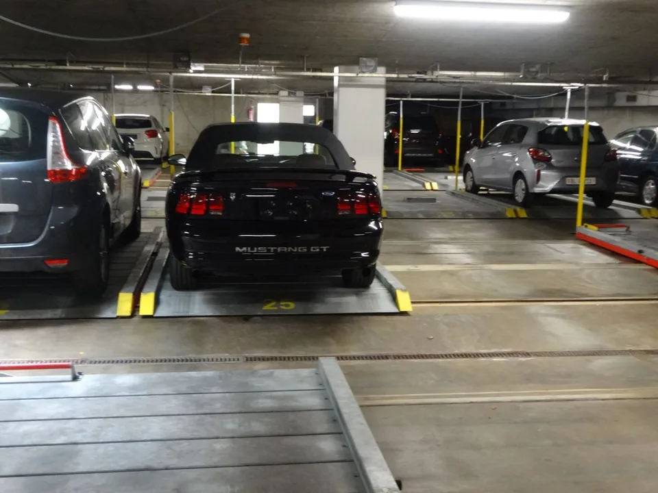 Parkplatz in Autoeinstellhalle Fluhblick 6 in 4452 Itingen