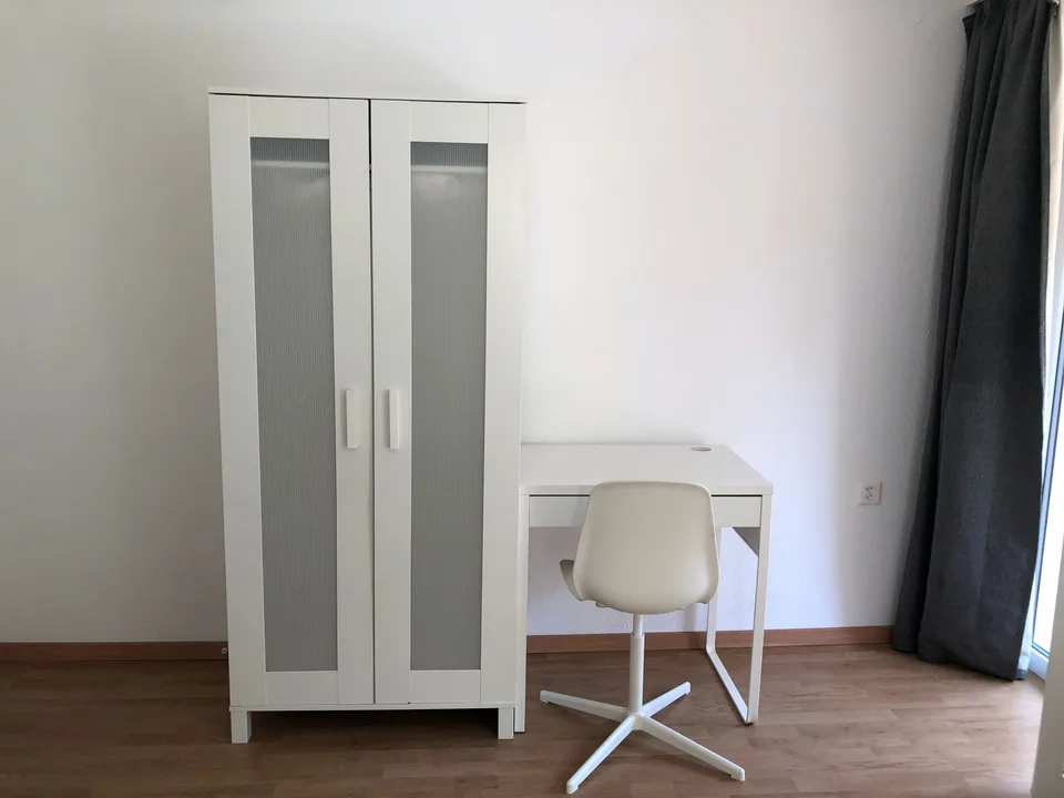 1-room studio with balcony for rent in St. Gallen