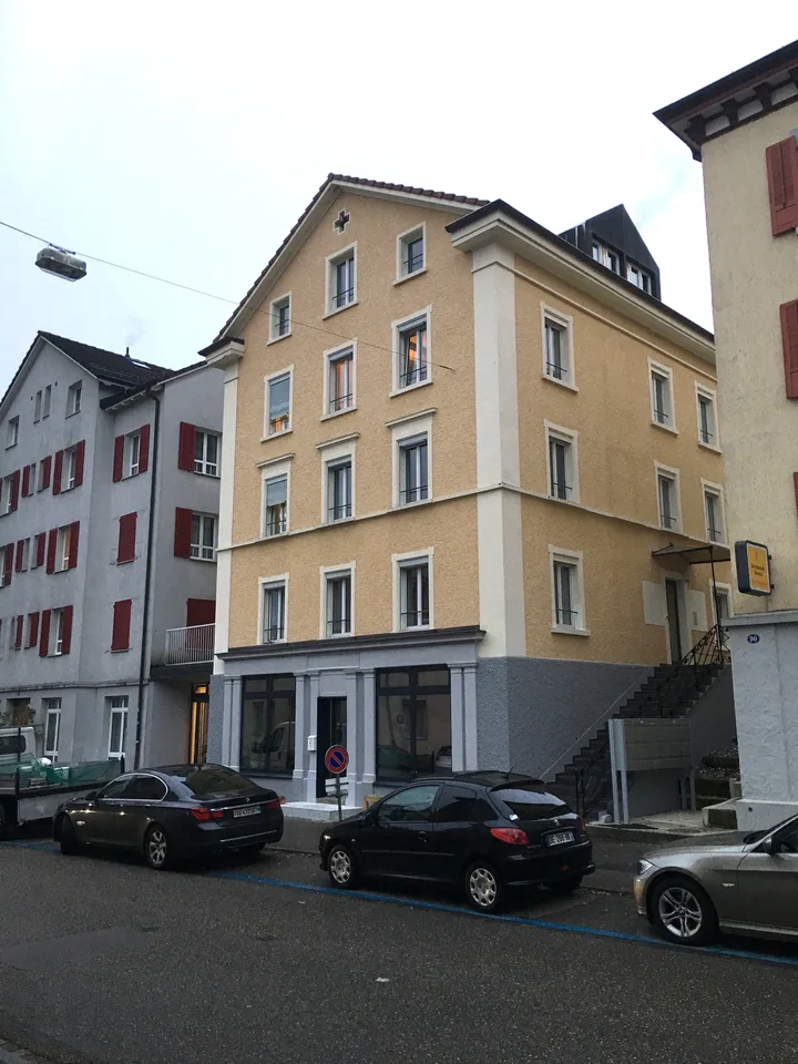 1-room studio with balcony for rent in St. Gallen