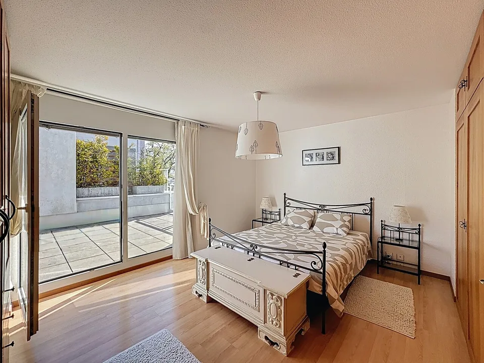 Penthouse-Wohnung mit 5,5 Zimmern, zwei Terrassen und zwei Balkonen
