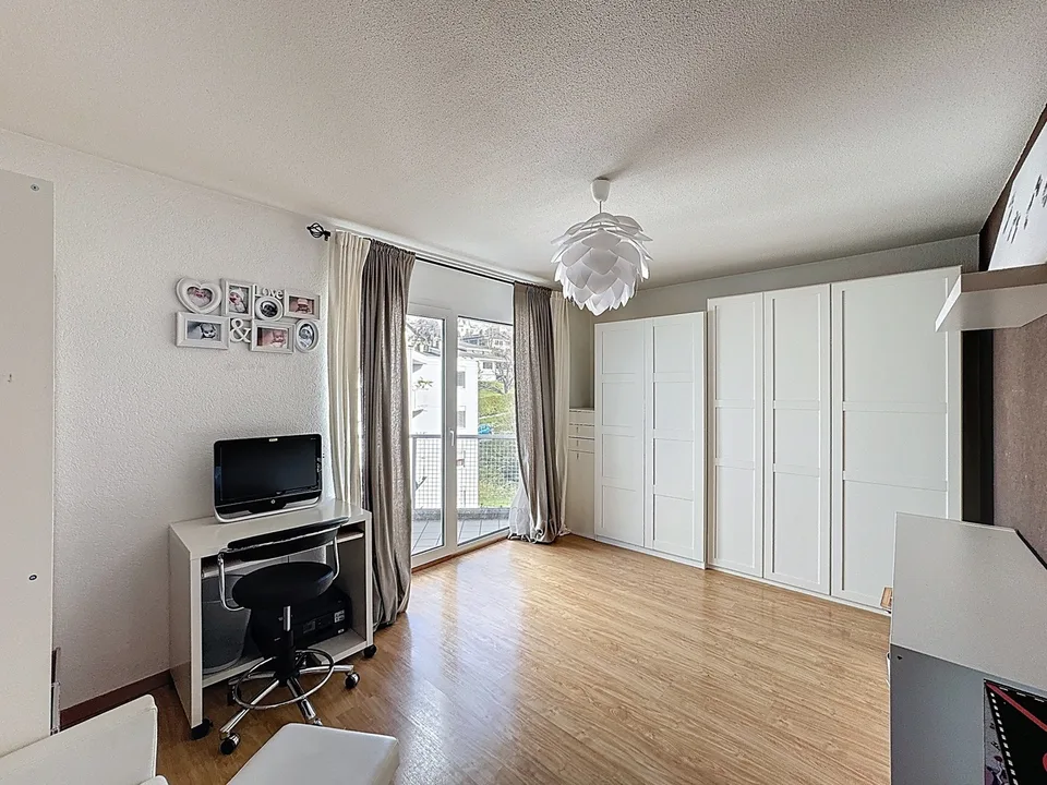 Penthouse-Wohnung mit 5,5 Zimmern, zwei Terrassen und zwei Balkonen