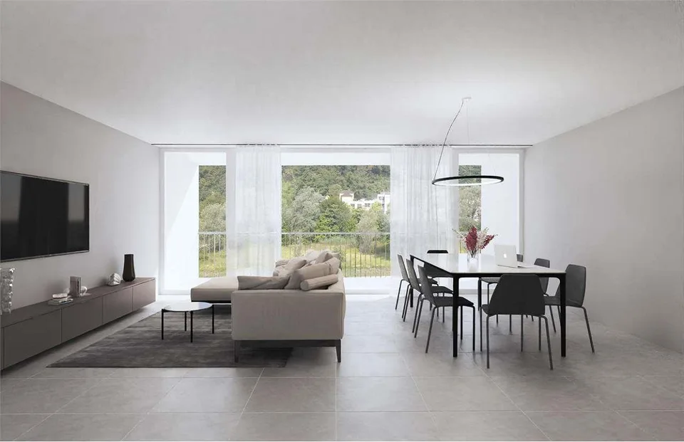 Barbengo - Ampio 3.5 locali in costruzione
