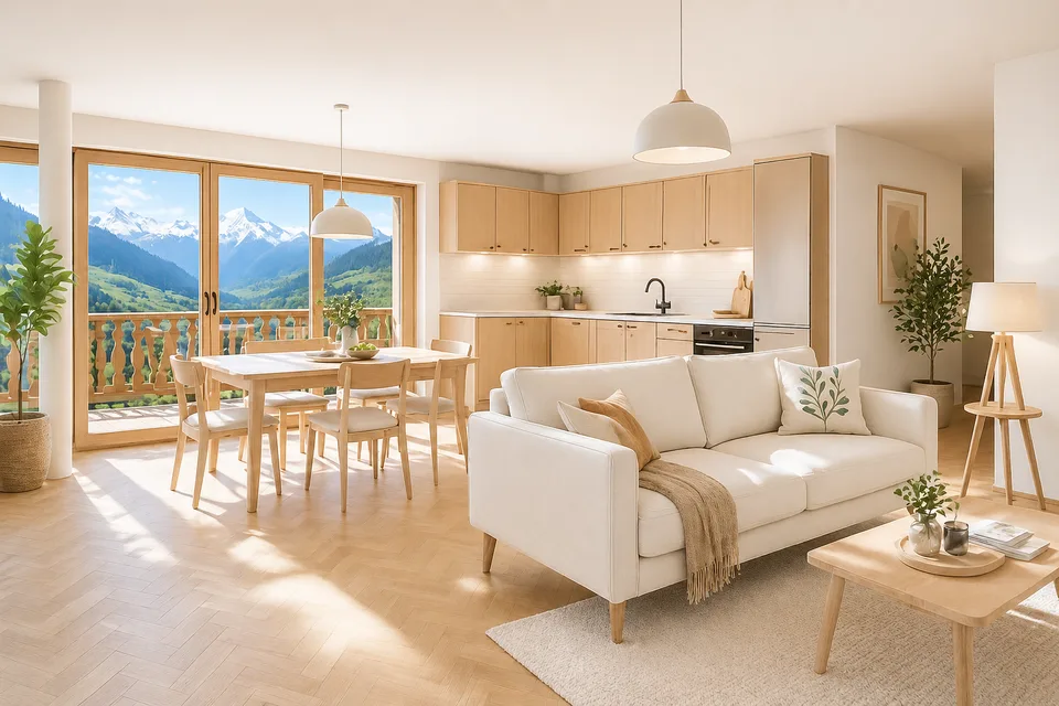 Lumière Alpine LOT 8 : Un studio dÉlégance