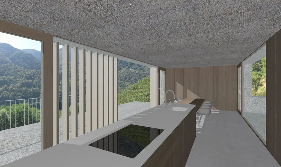 Terreno con progetto approvato  Casa nel vigneto"