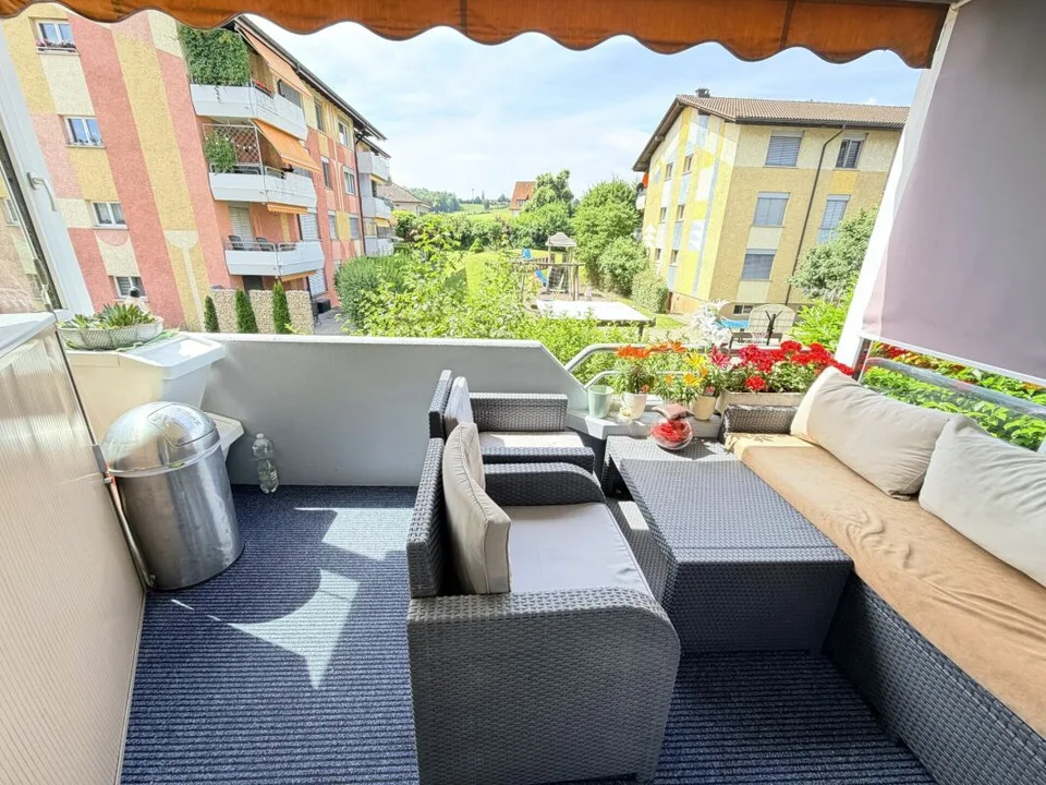 Appartement attrayant de 4,5 pièces avec beaucoup de confort de vie