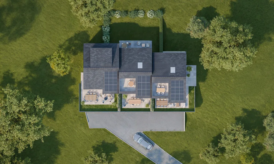 Une villa contemporaine où confort et lumière s?accordent parfaitement