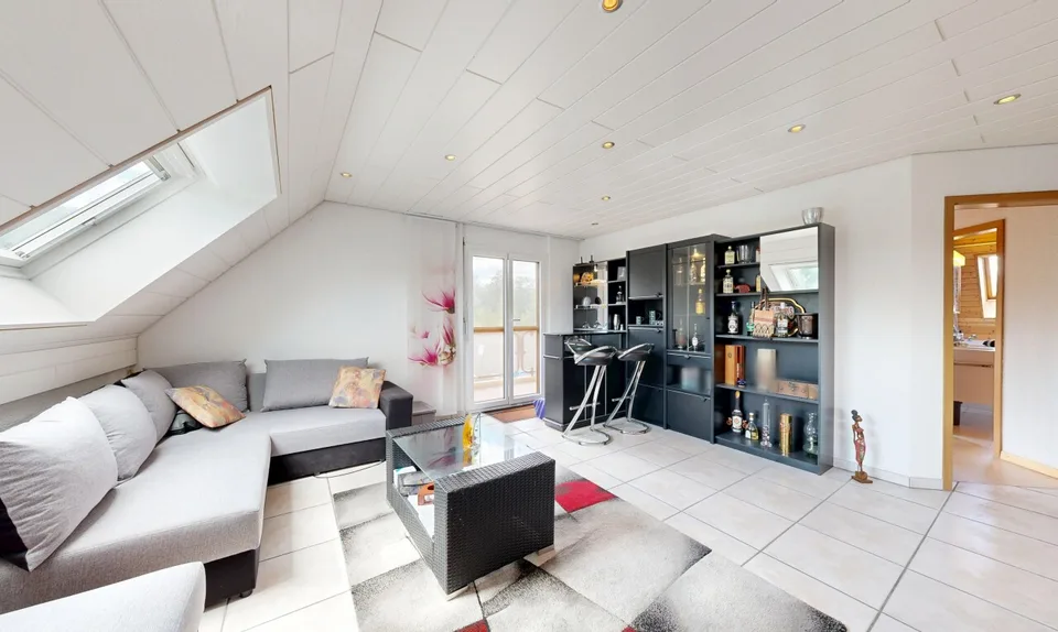 Extraordinary 5.5-room maisonette with wellness area