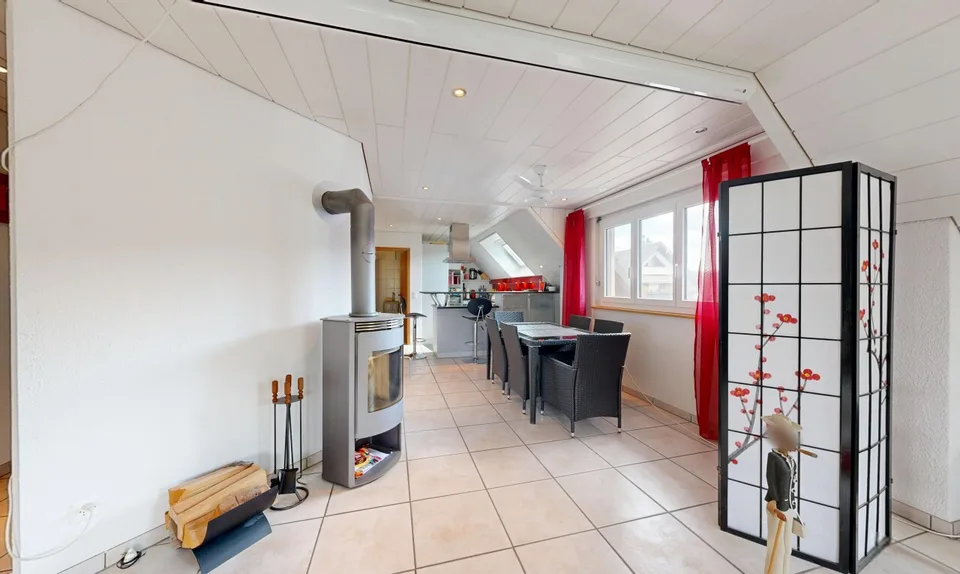 Extraordinary 5.5-room maisonette with wellness area