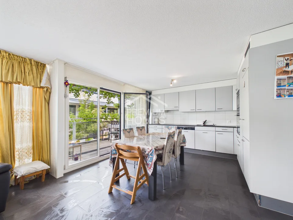 Vivre et travailler parfaitement combinés avec un appartement indépendant