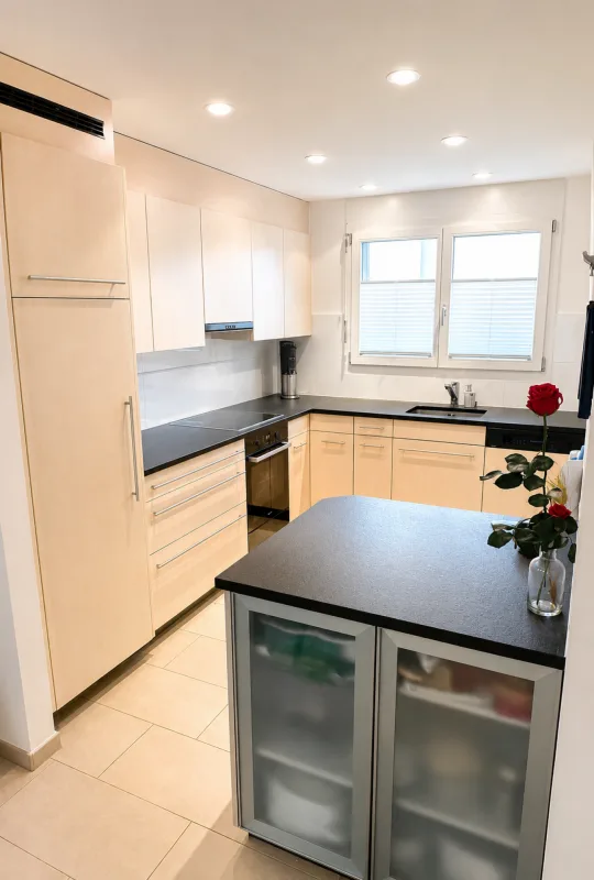 Modern semi-detached house with garden in prime location