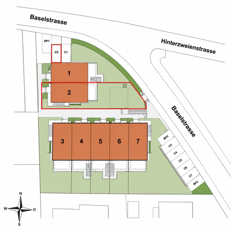 Modern semi-detached house with garden in prime location