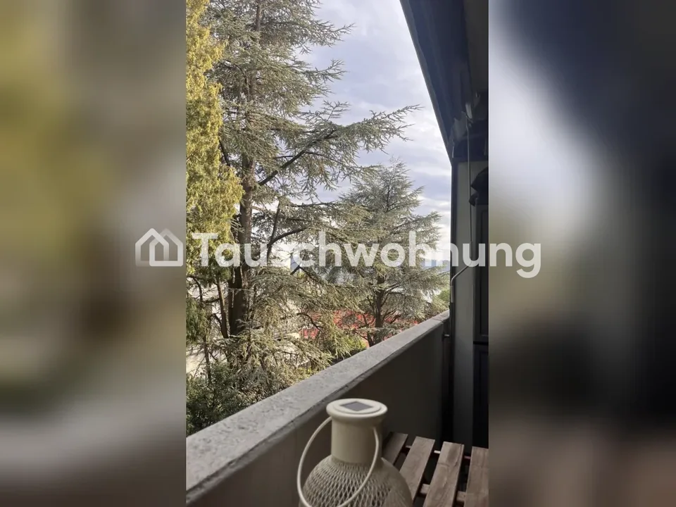 Helle, ruhige 1.5 Zimmerwohnung mit Balkon & Blick ins Grüne