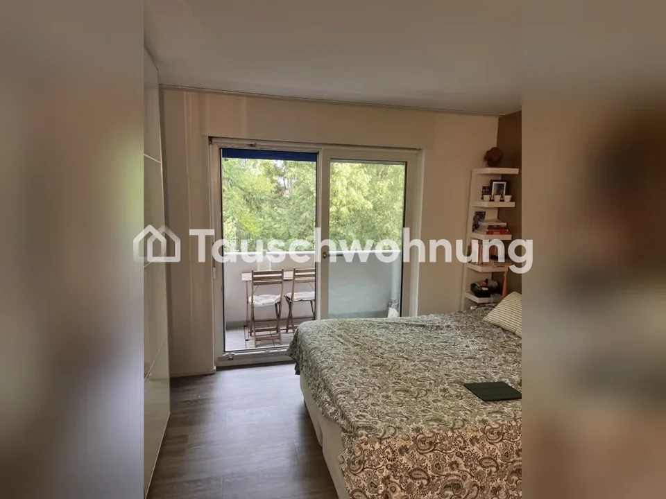 Helle, ruhige 1.5 Zimmerwohnung mit Balkon & Blick ins Grüne