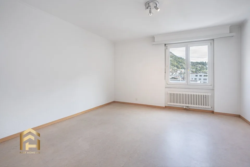 Appartement en attique avec grande terrasse au cœur de Naters