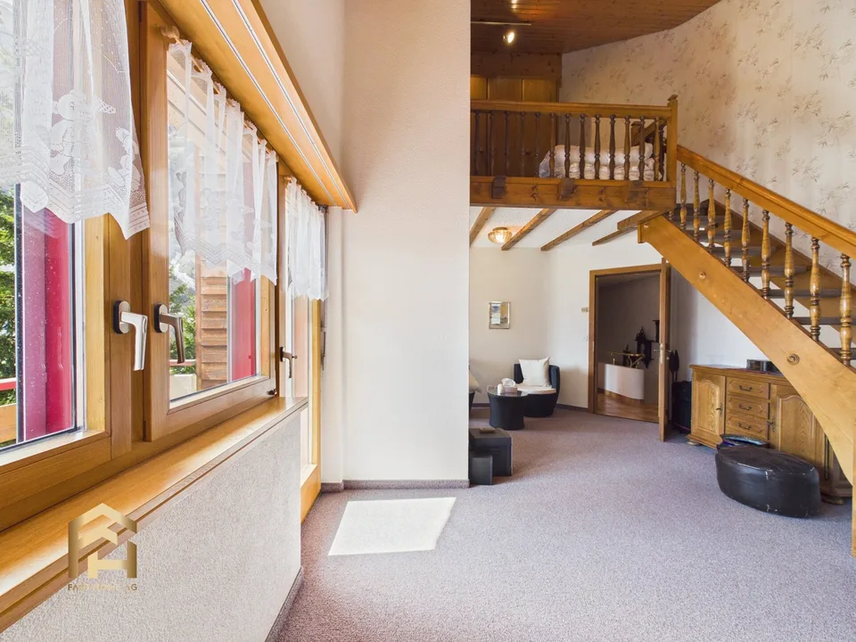 Grosszügige Villa mit Wellnessbereich an Toplage in Leukerbad