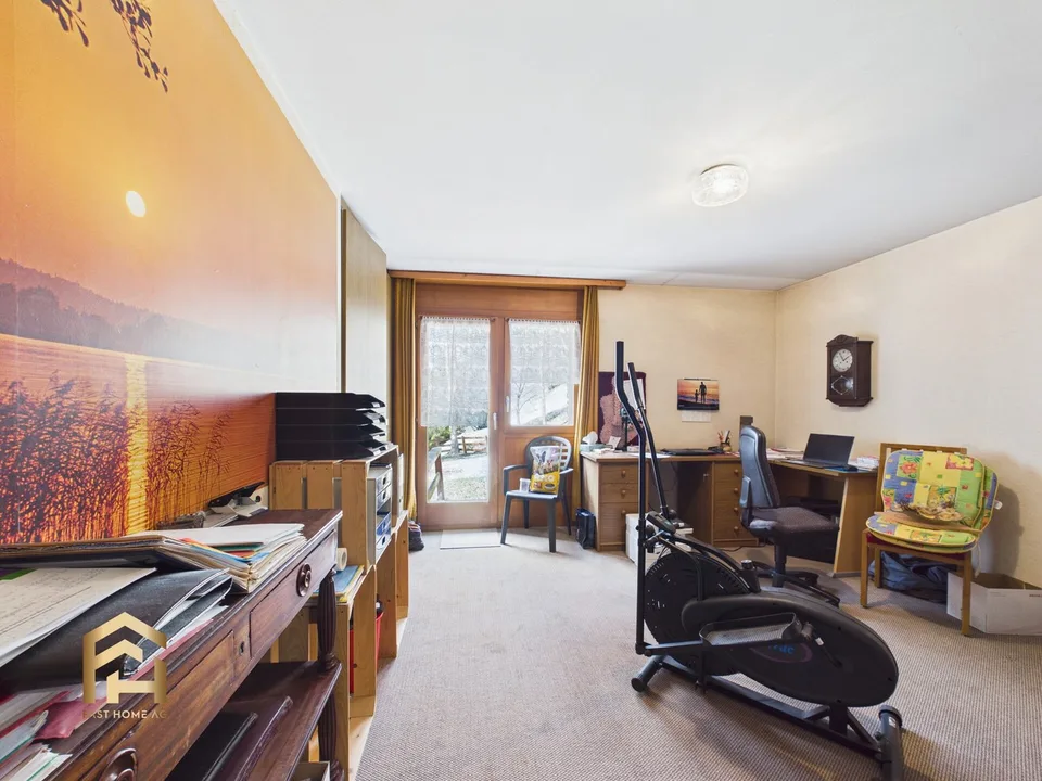 Grosszügige Villa mit Wellnessbereich an Toplage in Leukerbad