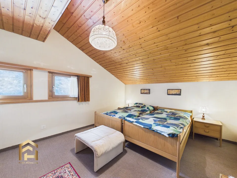 Grosszügige Villa mit Wellnessbereich an Toplage in Leukerbad