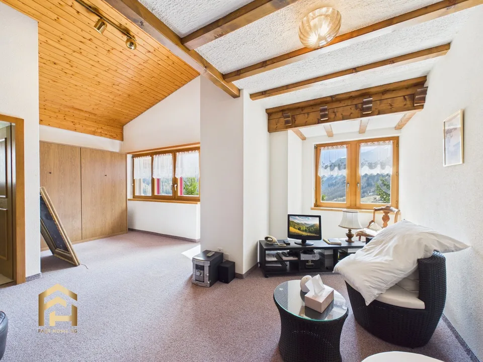 Grosszügige Villa mit Wellnessbereich an Toplage in Leukerbad