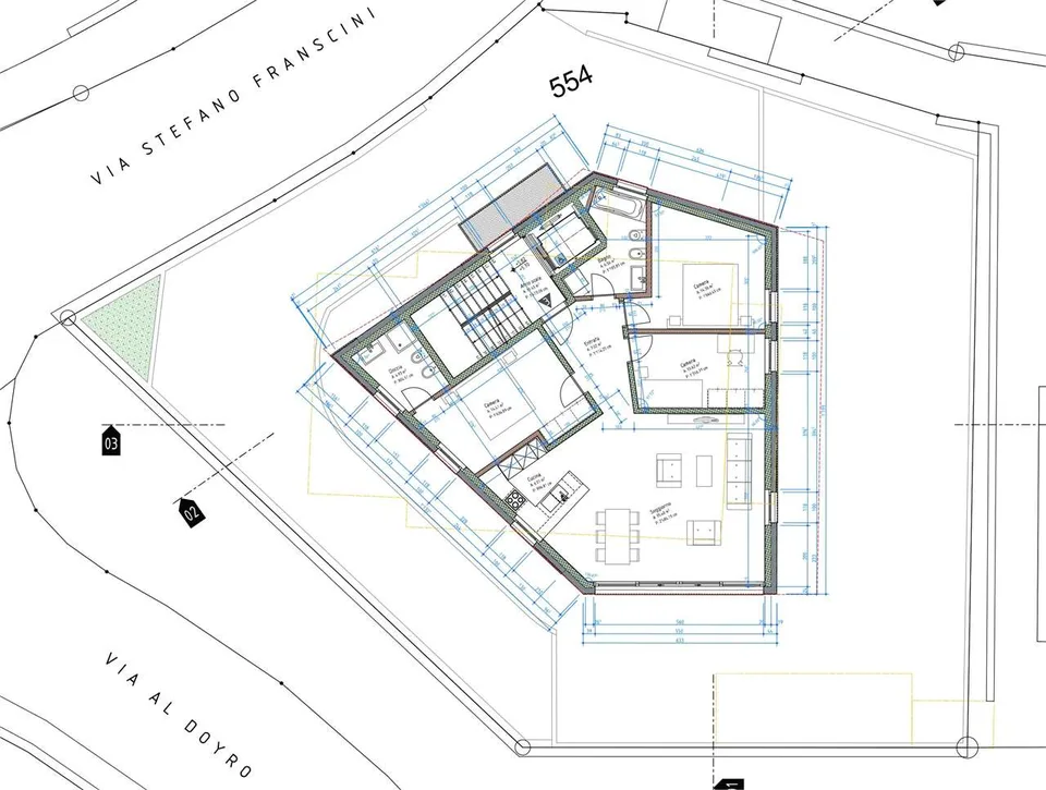 Melide - appartement moderne de 4,5 pièces avec vue sur le lac et jardin sur le toit