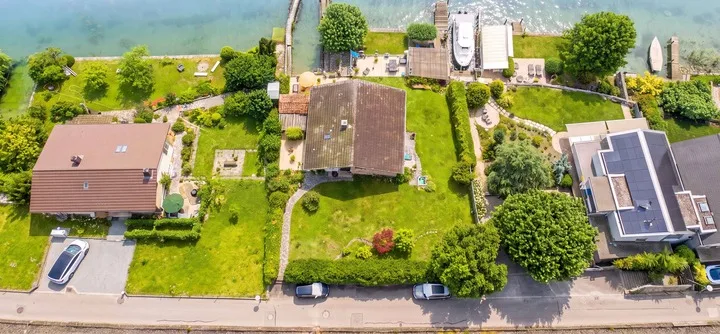 EINZIGARTIGE MÖGLICHKEIT AM BIELERSEE - 929 M² BAULAND MIT SEEZUGANG