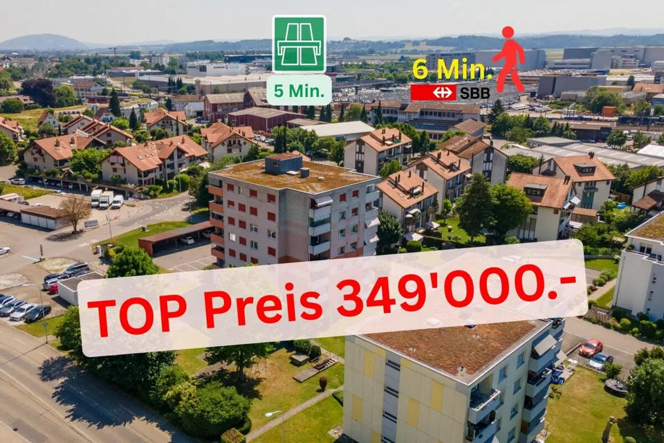TOP Preis 349'000.- | Gute Bausubstanz und schnell auf der Autobahn