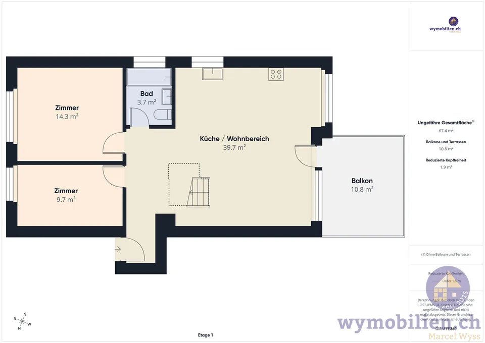 4.5 Zimmer Wohnung, 3363 Oberönz